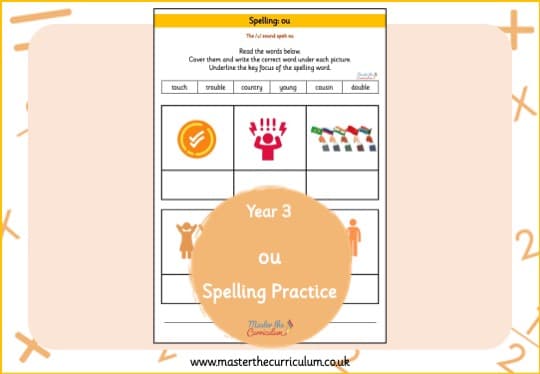 Cover of ou – Spelling Practice
