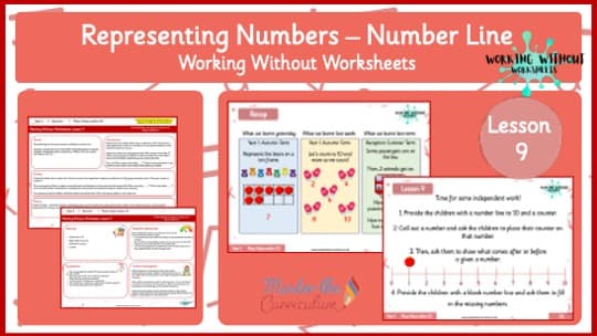 Cover of L9 – WWW – Y1 Represent Numbers- Number Line