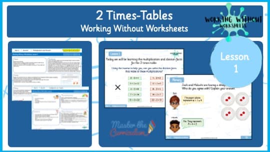 Cover of L1 – WWW – Y2 Multiplication & Division Facts 2 Times Tables