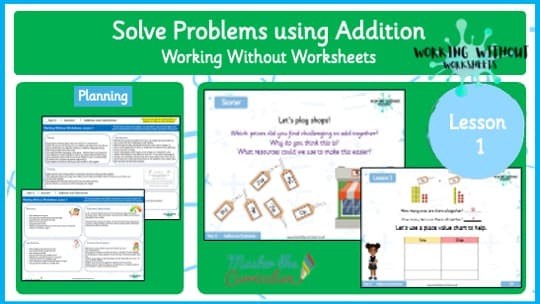 Cover of L1 – WWW – Y2 Solve Problems with Addition