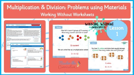 Cover of L1 –Solve Multiplication & Division Problems using Materials
