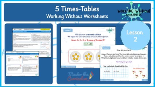 Cover of L2 – WWW – Y2 Multiplication & Division Facts 5 Times Tables
