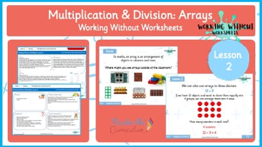 Cover of L2 –Solve Multiplication & Division Problems using Arrays