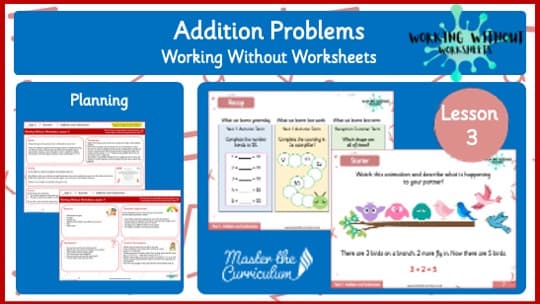 Cover of L3– WWW – Y1 Addition Problems