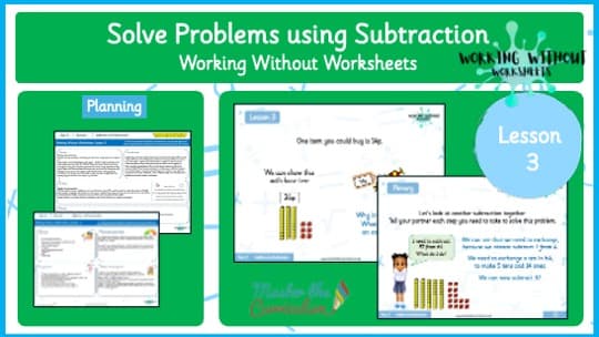 Cover of L3 – WWW – Y2 Solve Problems with Subtraction