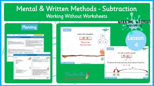 Cover of L4 – WWW – Y2 Solve Subtraction Problems Using Mental and Written Methods