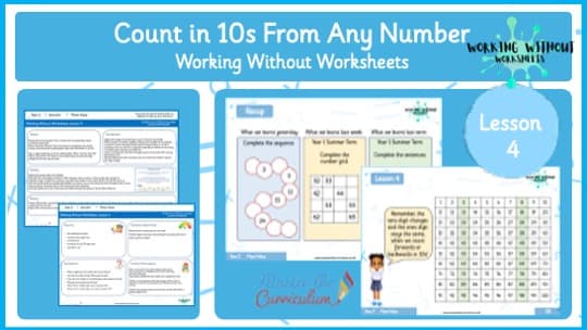 Cover of L4 – WWW – Y2 Counting in tens from any number forwards and backwards