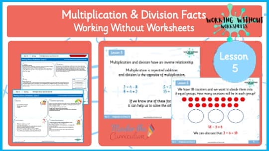 Cover of L5 –Solve Multiplication & Division Problems using Facts