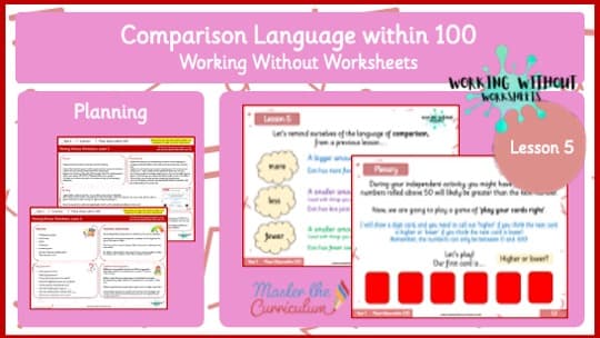 Cover of L5 Summer Comparison Language within 100