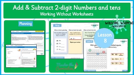 Cover of L8 – WWW – Y2 Add and Subtract Two-digit Numbers and Tens