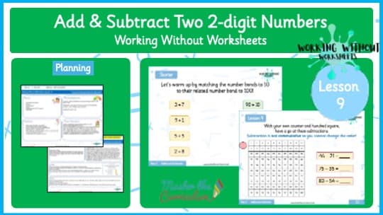 Cover of L9 – WWW – Y2 Add and Subtract 2-digit Numbers