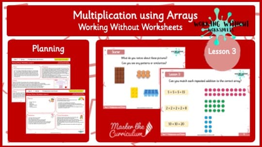 Cover of L3 Spring Multiplication using Arrays