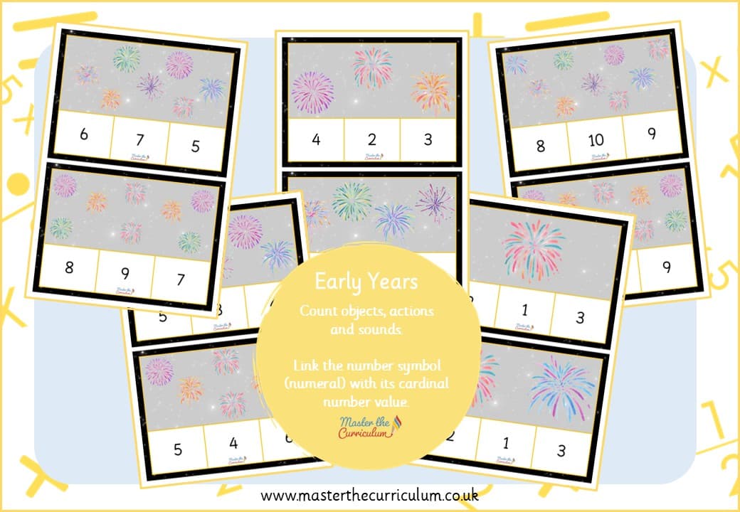 Cover of Firework Counting Clipcards