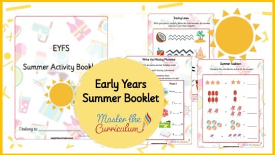 Cover of Summer Activity Booklet