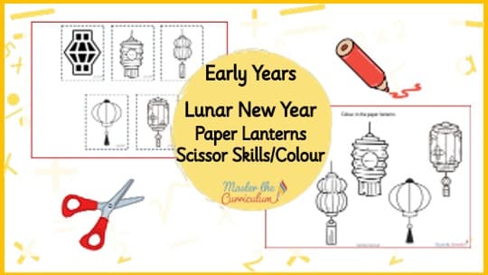 Cover of Paper Lantern Scissor Skills