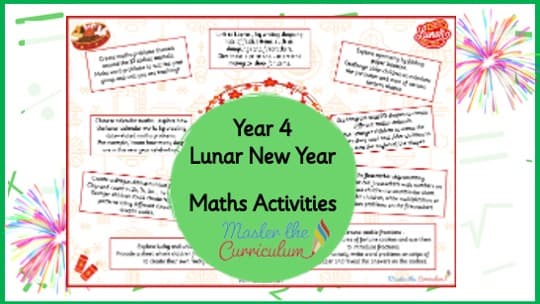 Cover of Lunar New Year Maths Ideas