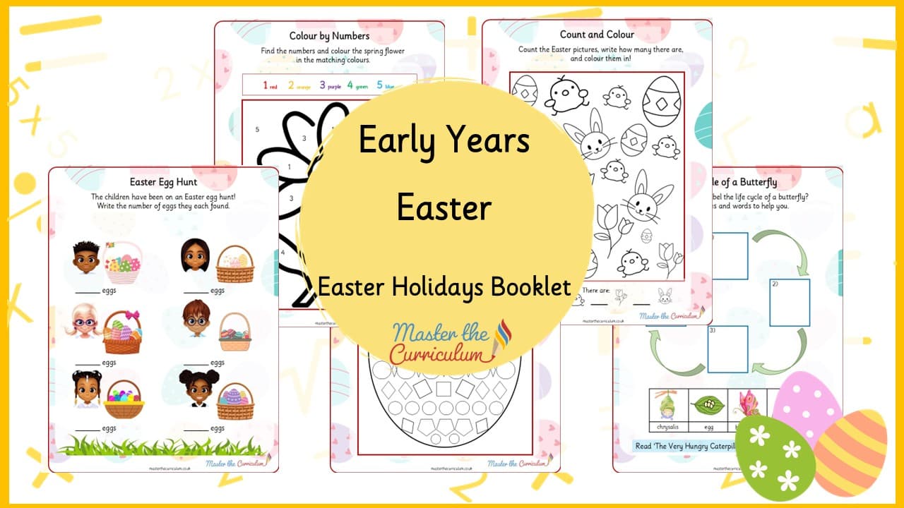 Cover of Easter Holidays Booklet