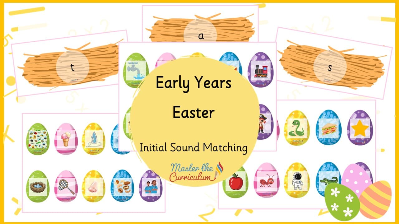 Cover of Easter Initial Sound Matching
