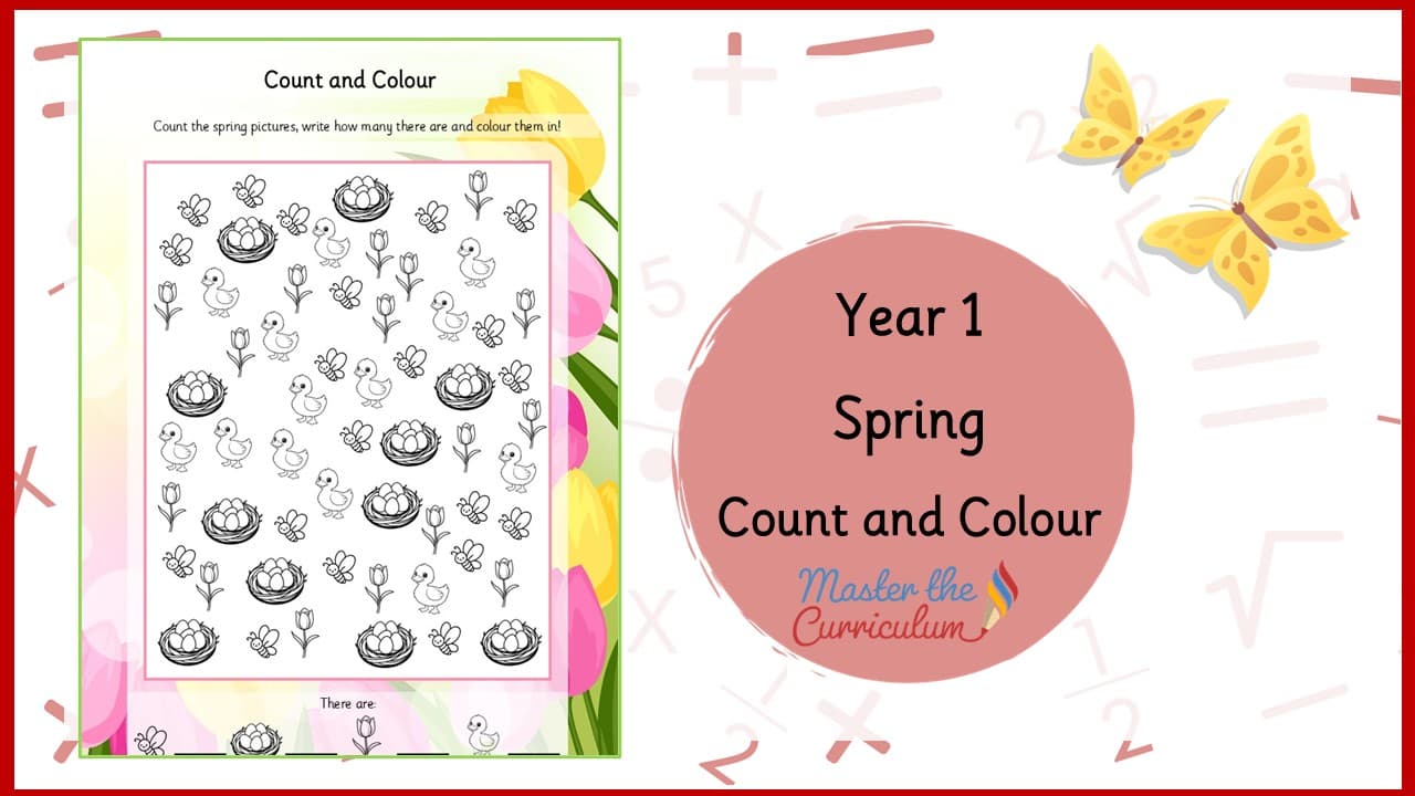 Cover of Spring Count and Colour