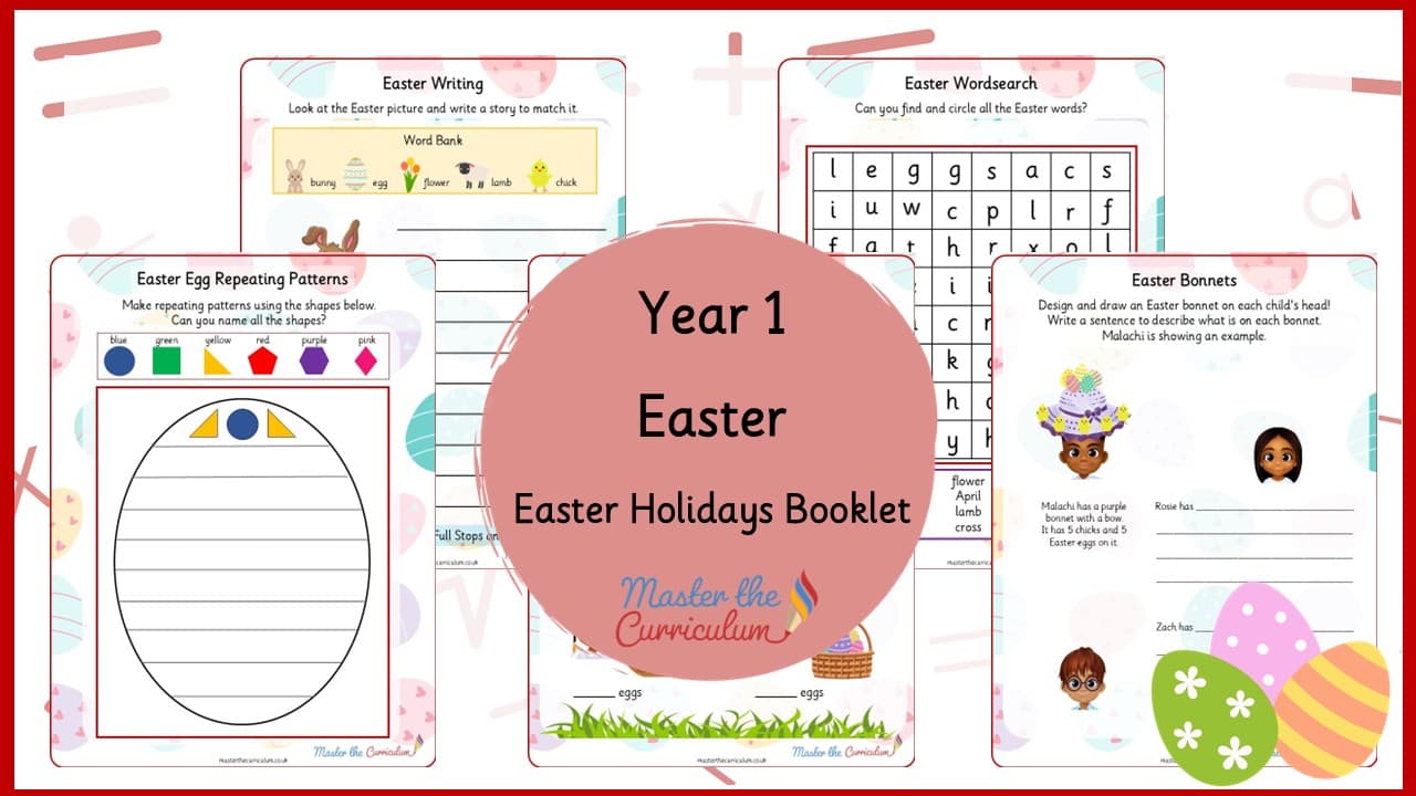 Cover of Easter Holidays Booklet