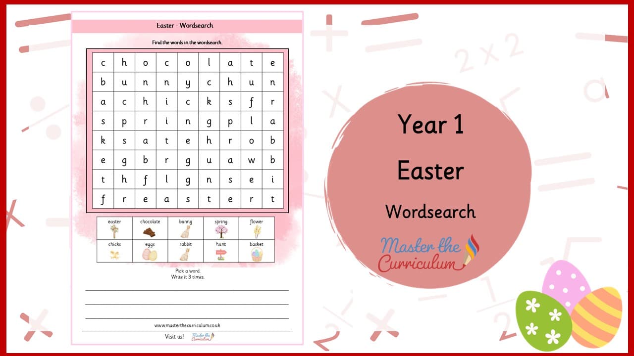 Cover of Easter Wordsearch