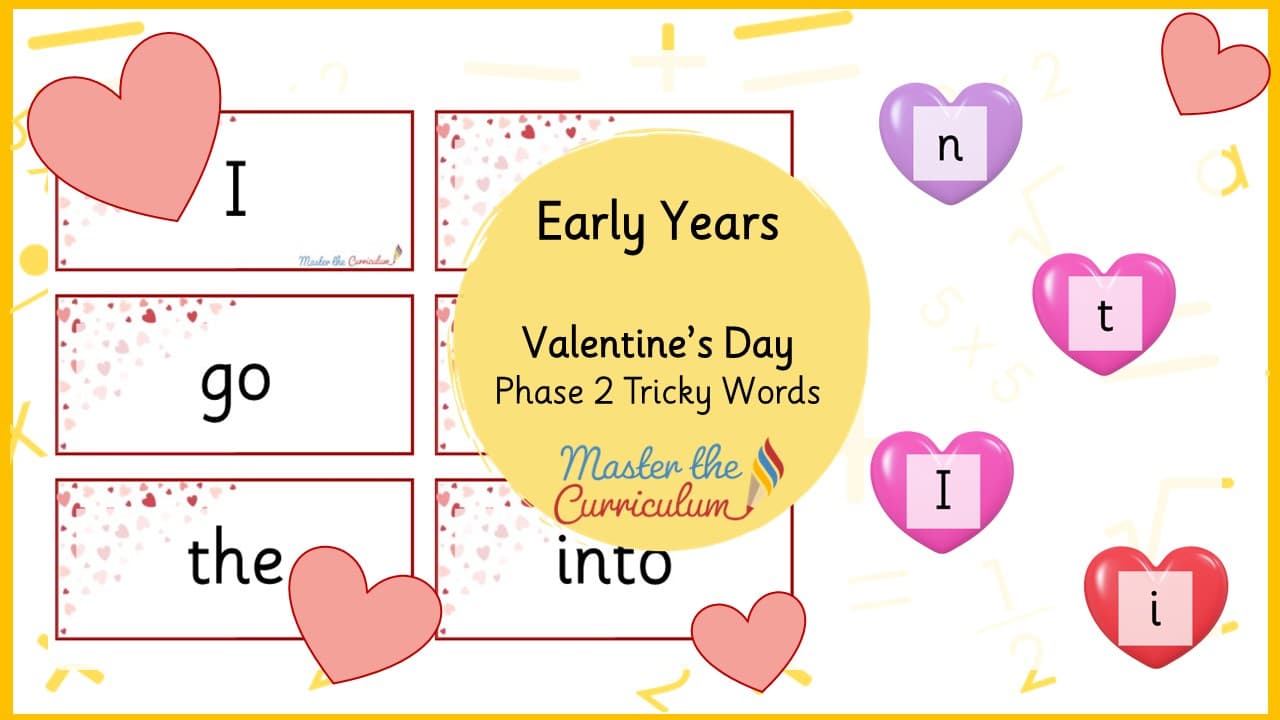 Cover of Valentine’s Phase 2 Tricky Words
