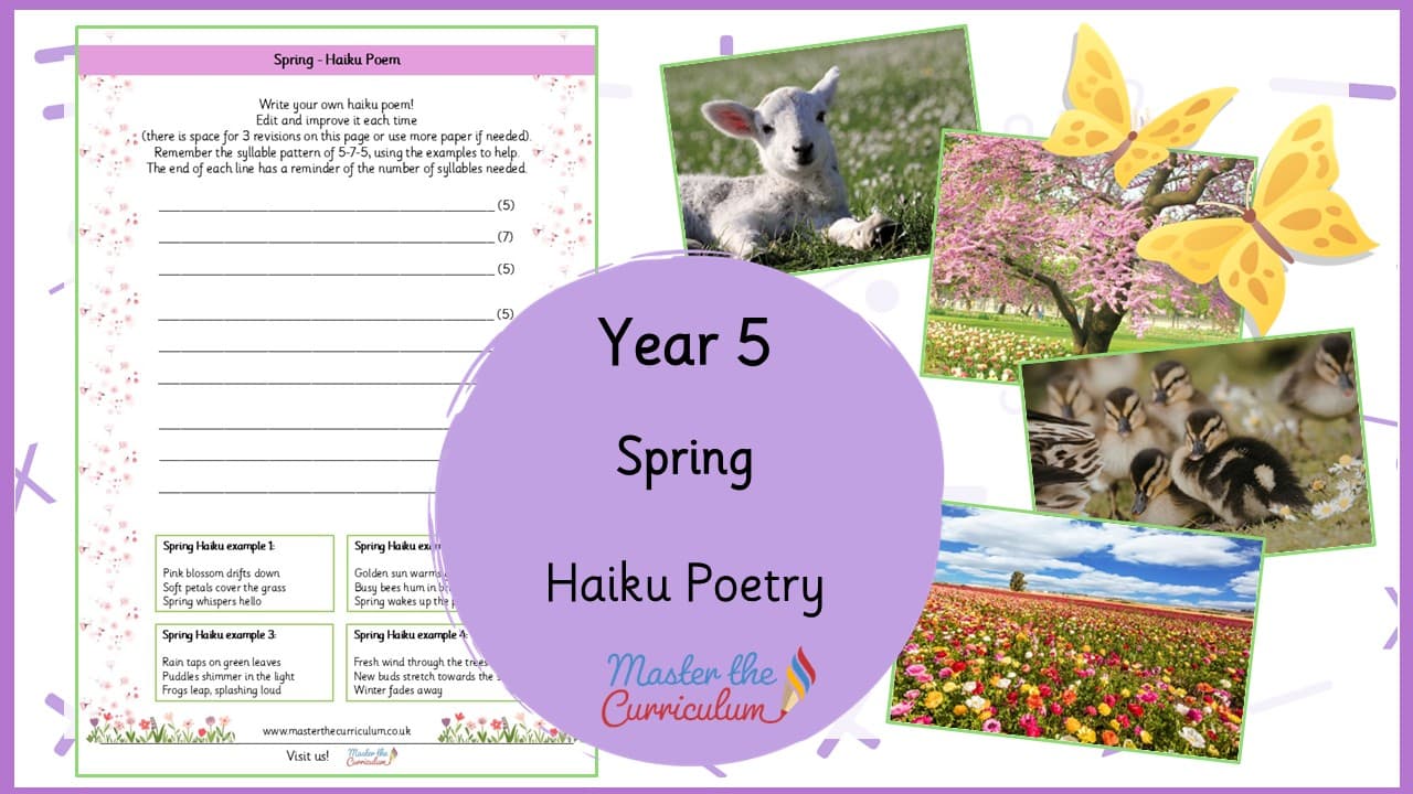 Cover of Spring Haiku Poetry