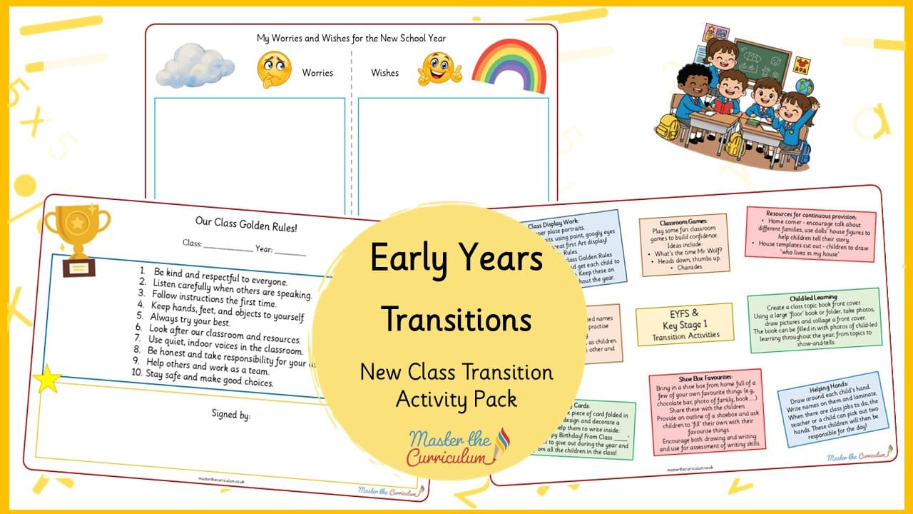 Cover of Class Transitions Activity Pack