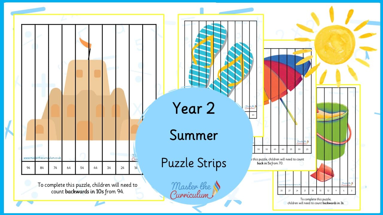 Cover of Summer Puzzle Strips