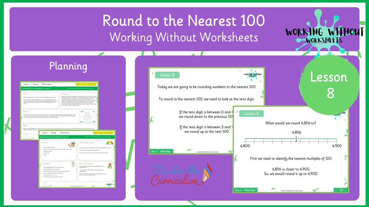 Cover of L8 Round Numbers to the Nearest 100