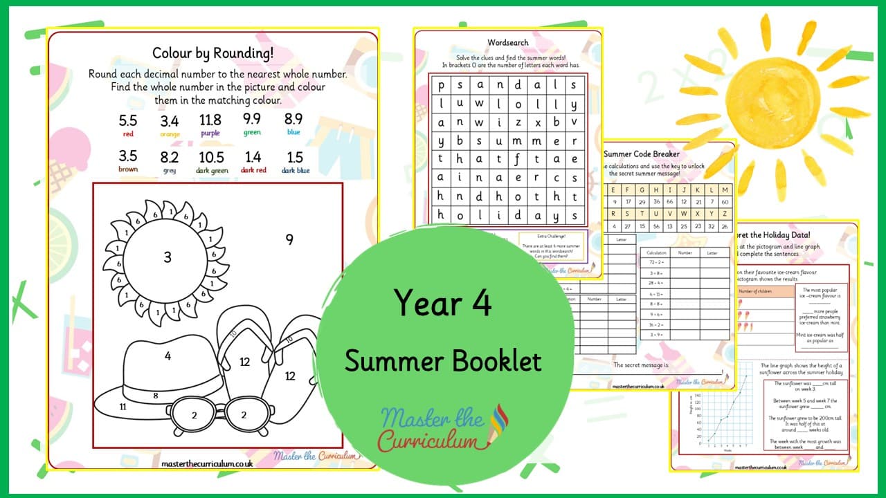 Cover of Summer Booklet