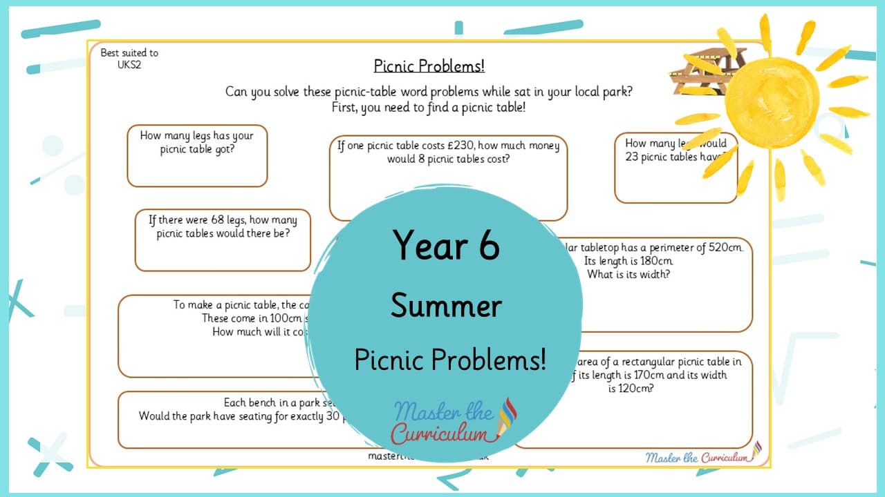 Cover of Summer Picnic Problems