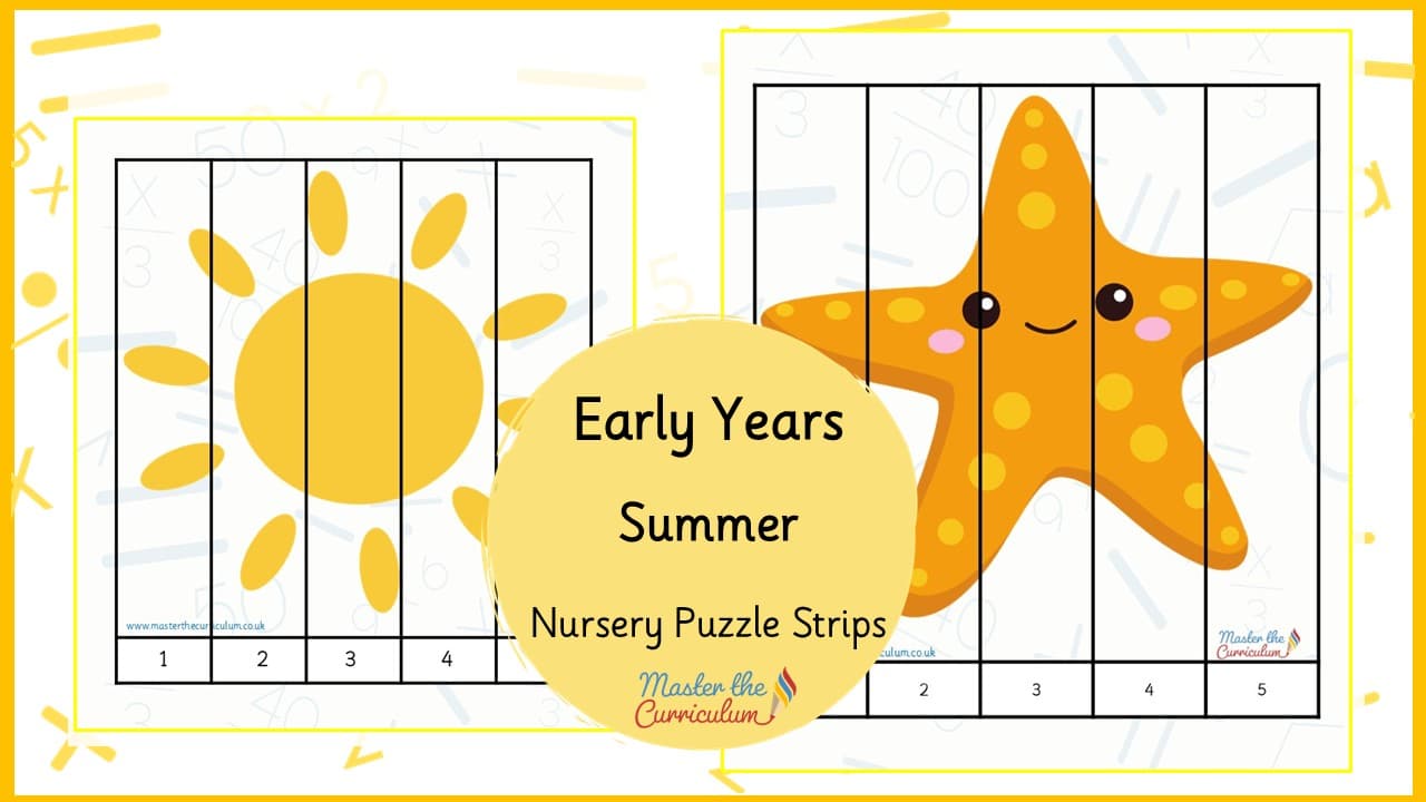Cover of Summer Puzzle Strips – Nursery