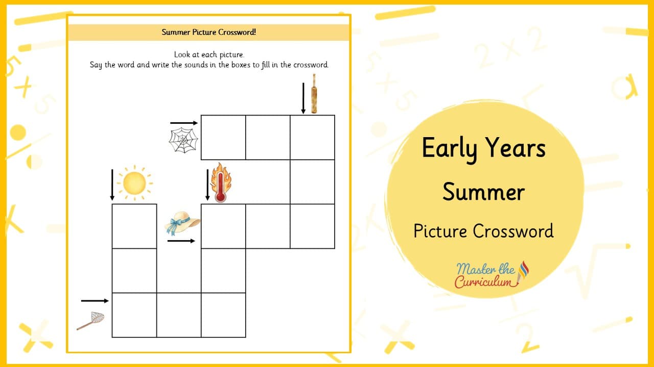 Cover of Summer Picture Crossword