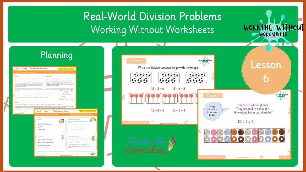 Cover of L6 Solve Real-World Division Problems