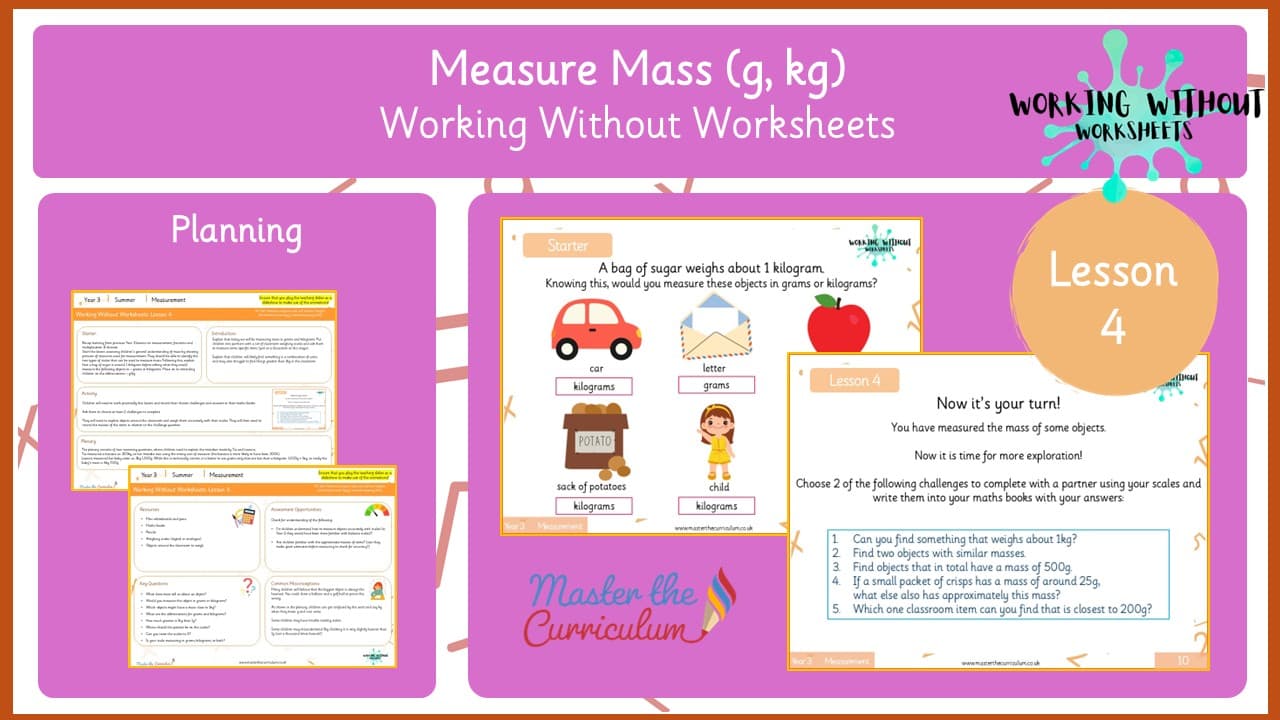 Cover of L4 Measure Mass (g, kg)