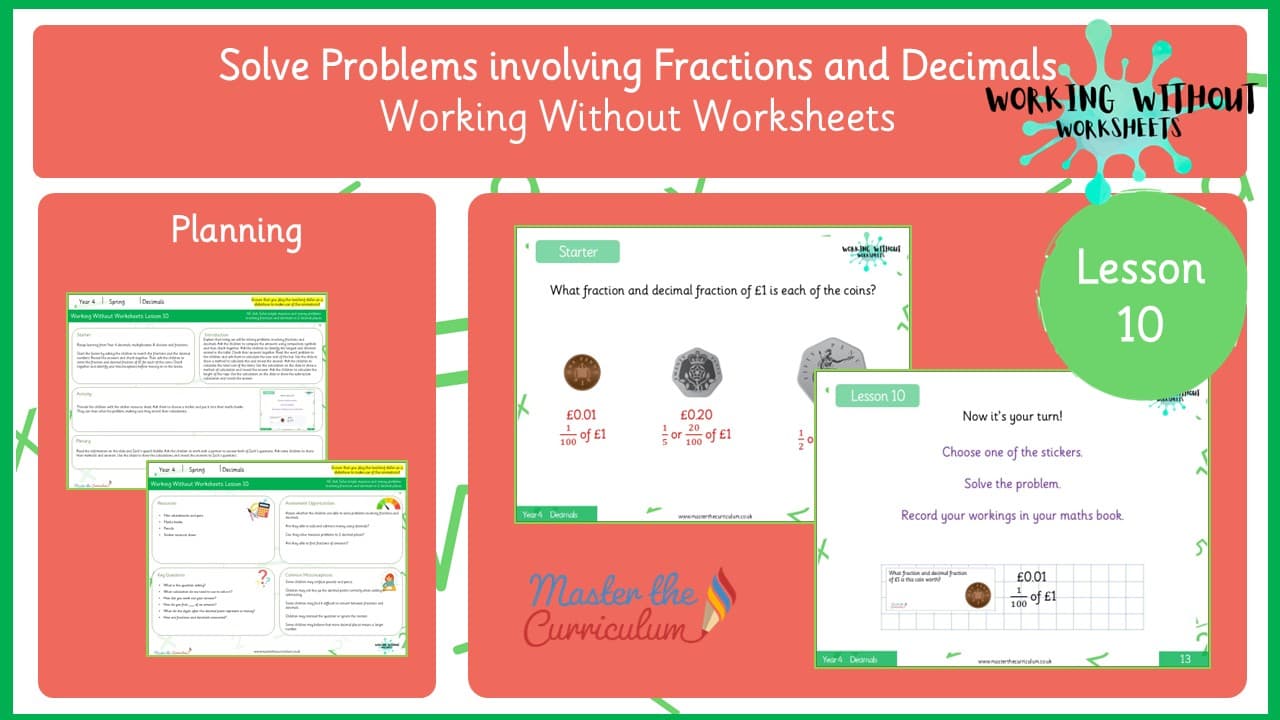 Cover of L10 Problem-Solving with Decimals and Fractions