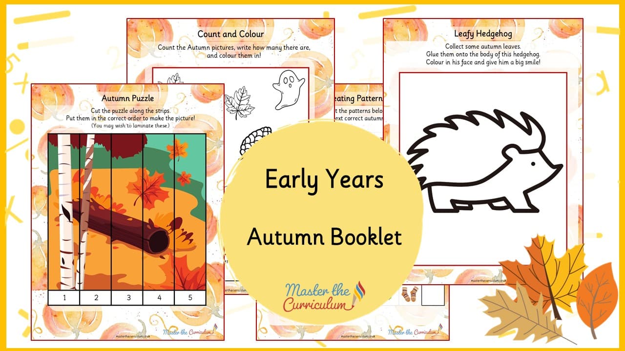 Cover of Autumn Activity Booklet