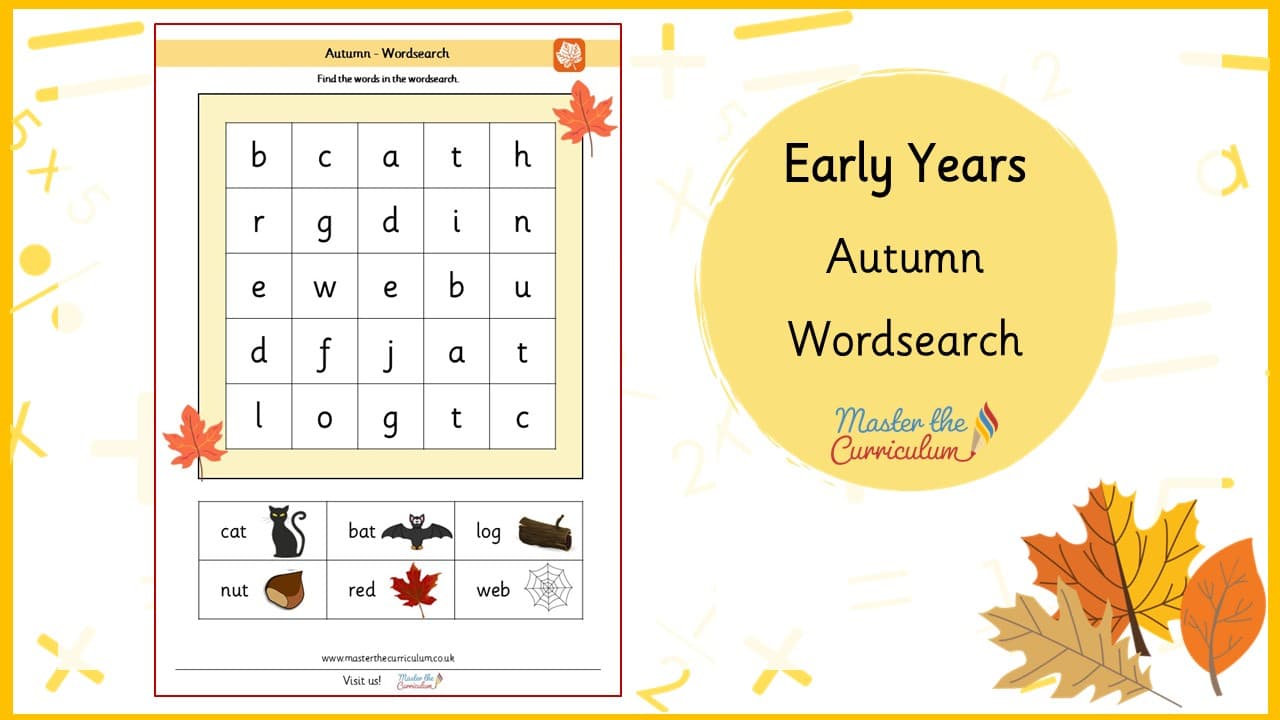 Cover of Autumn Wordsearch