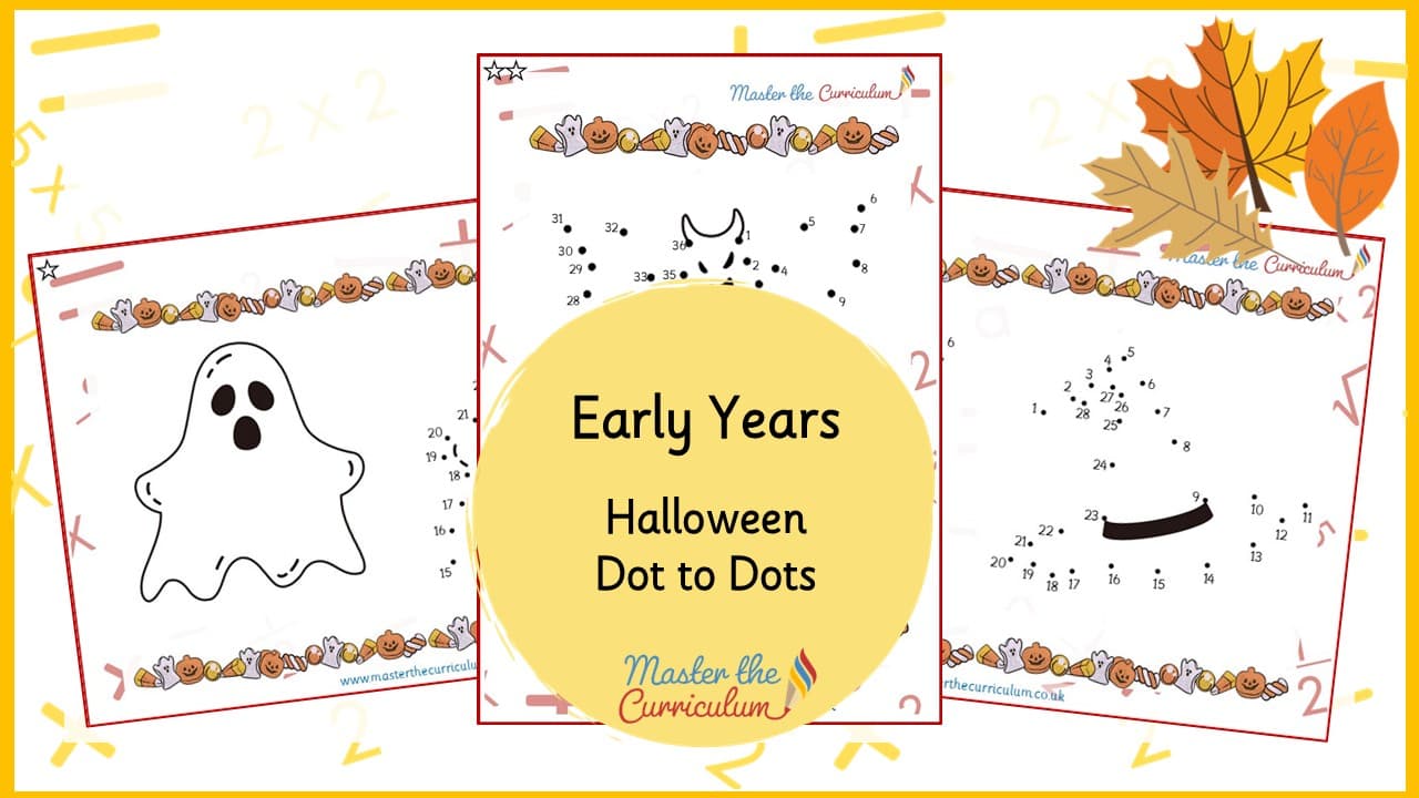 Cover of Autumn Halloween Dot-to-Dots
