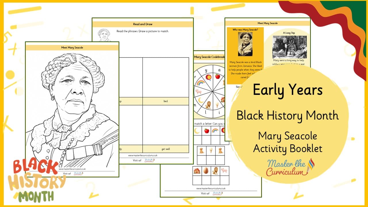 Cover of Mary Seacole Activity Pack