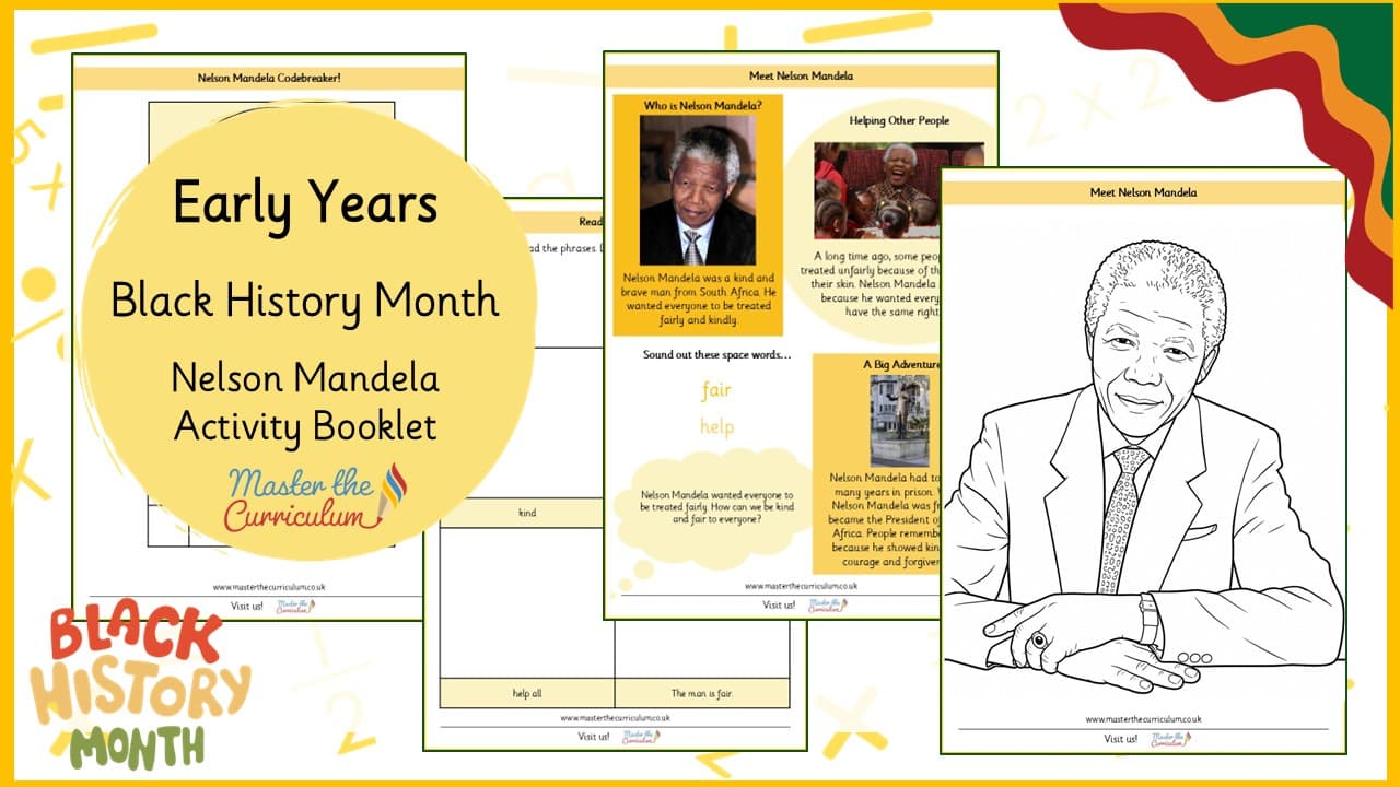 Cover of Nelson Mandela Activity Pack