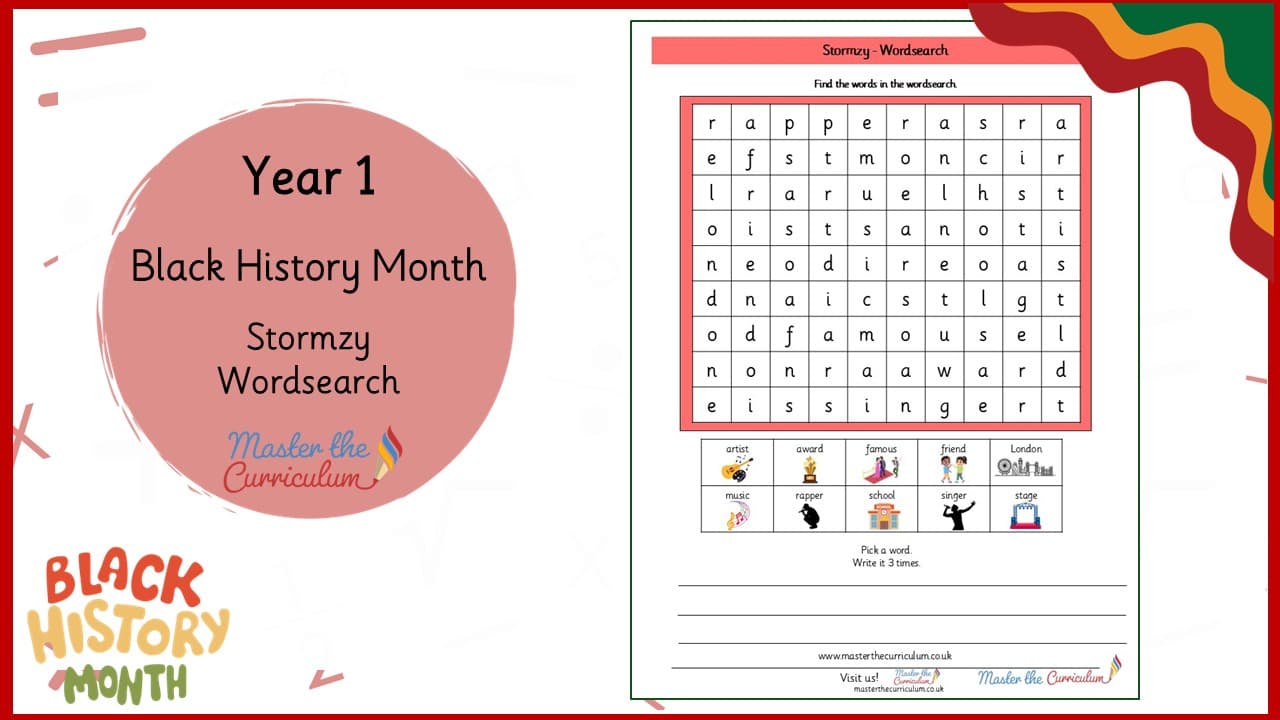 Cover of Stormzy – Wordsearch