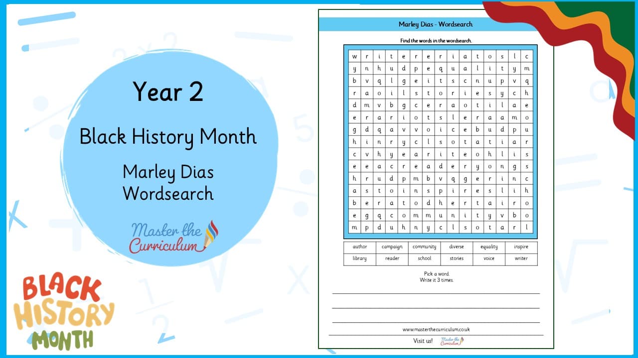 Cover of Marley Dias – Wordsearch