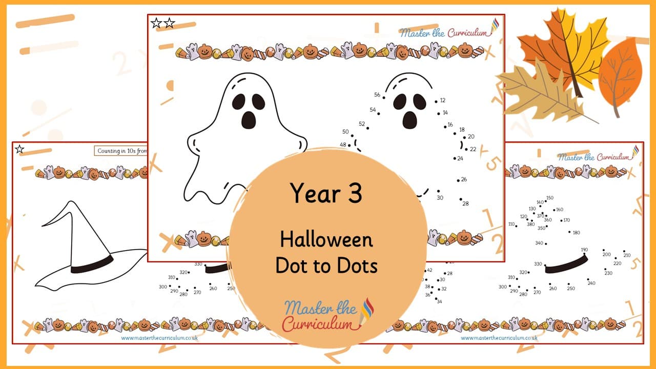 Cover of Autumn Halloween Dot-to-Dots