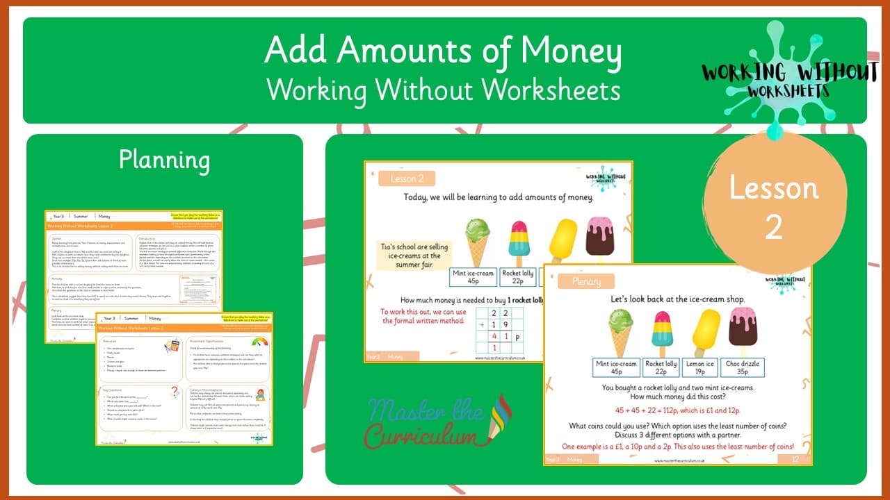 Cover of L2 Add Amounts of Money