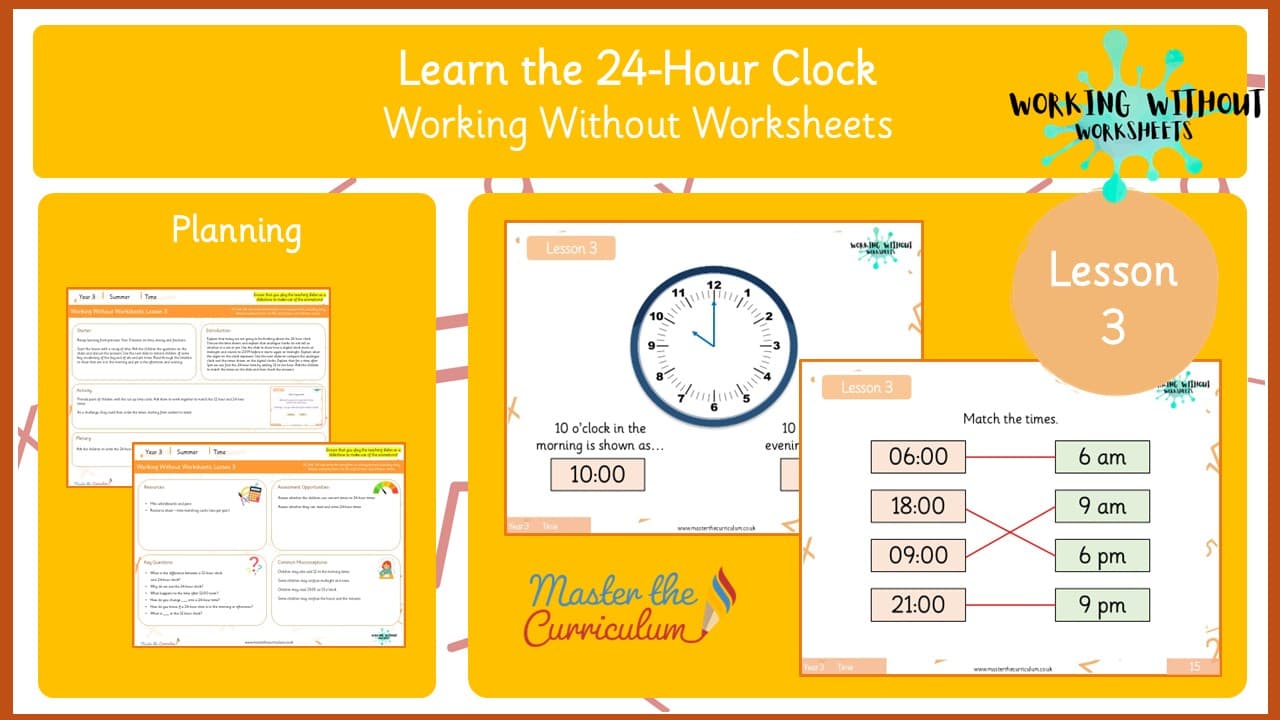 Cover of L3 Learn the 24-Hour Clock