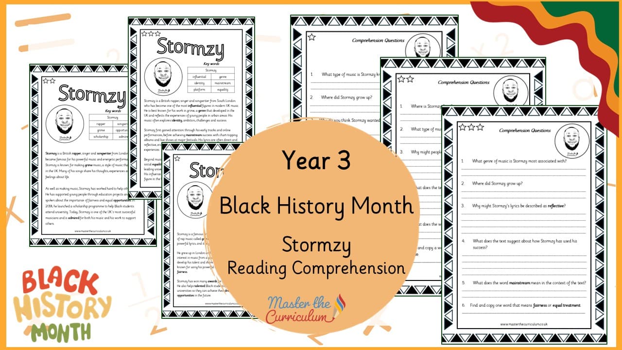 Cover of Stormzy – Reading Comprehension