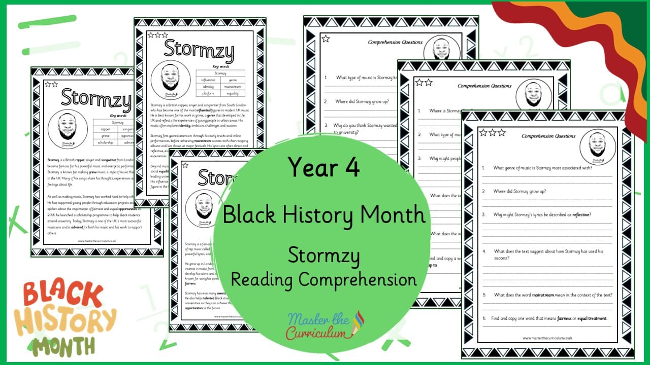 Cover of Stormzy – Reading Comprehension