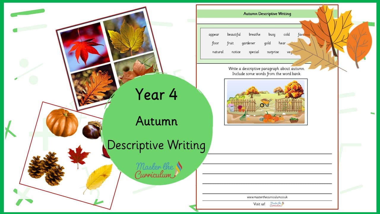 Cover of Autumn Descriptive Writing